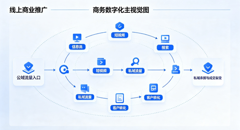 临清市线上商业推广怎么做？全域流量闭环搭建与低成本转化实战指南